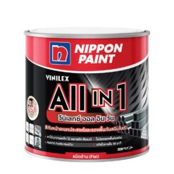 สีน้ำมันกันสนิมในตัว NIPPON Vinilex ALL in 1 1/4กล. F900 สีขาว ชนิดด้าน