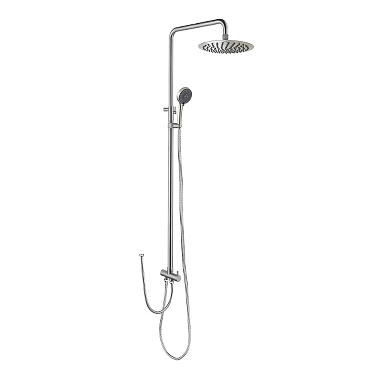 ฝักบัวก้านแข็ง Rain Shower กะรัต KRS-032-000-63 พร้อมที่สลับทางน้ำ