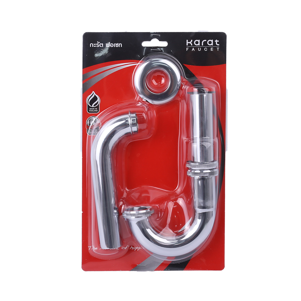 ท่อน้ำทิ้งแบบ P-TRAP กะรัต KA-01-123-50