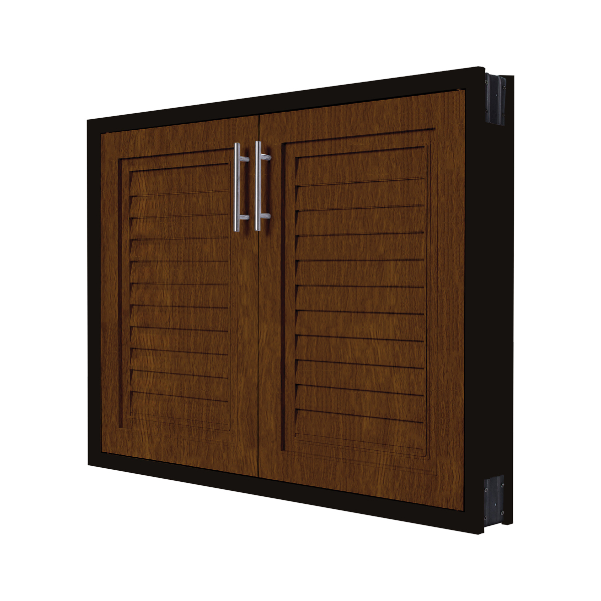 บานซิ้งค์คู่ POLY WOOD M13 ลายไม้ 85.5x65.5x10cm.