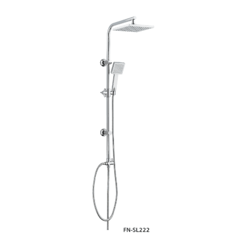 ฝักบัวก้านแข็ง Rain Shower FENIX FN-SL222 เหลี่ยม