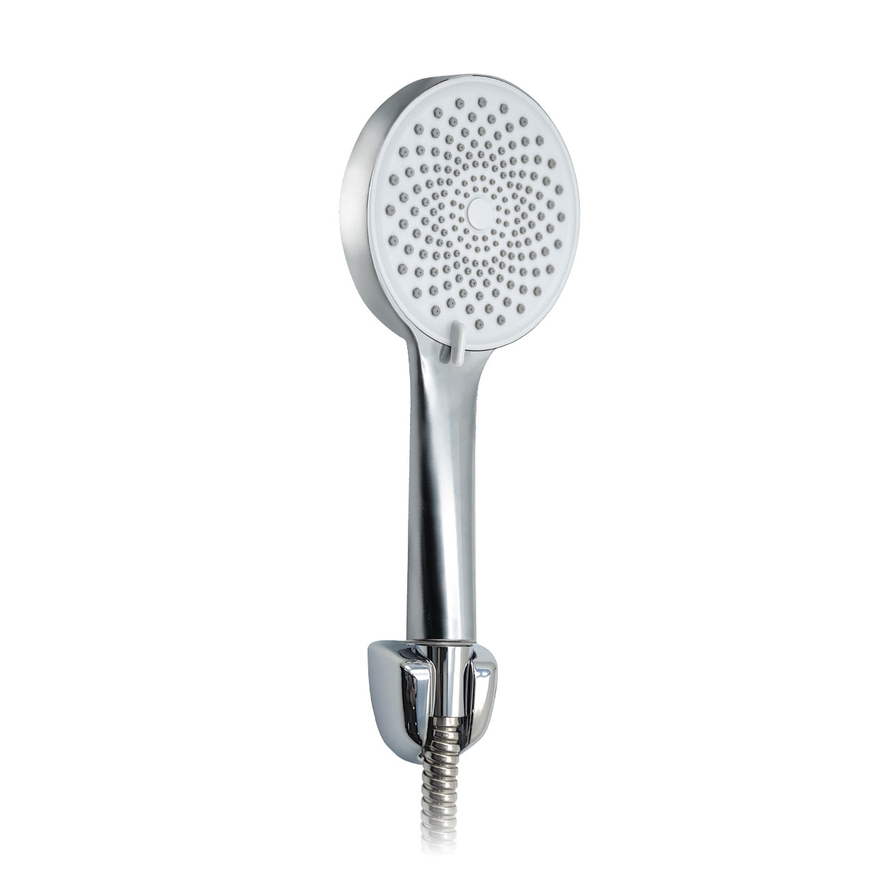 ฝักบัว DONMARK SL-3620 โครเมี่ยม หน้าใหญ่ 3 ระดับ พร้อมสายอ่อนสแตนเลส