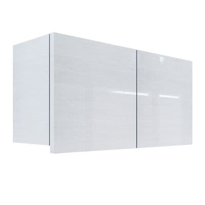 ตู้แขวนคู่ MJ HI-GLOSS SERIES HG-W4080X-WW ไวท์วู๊ด 40x80 ซม.